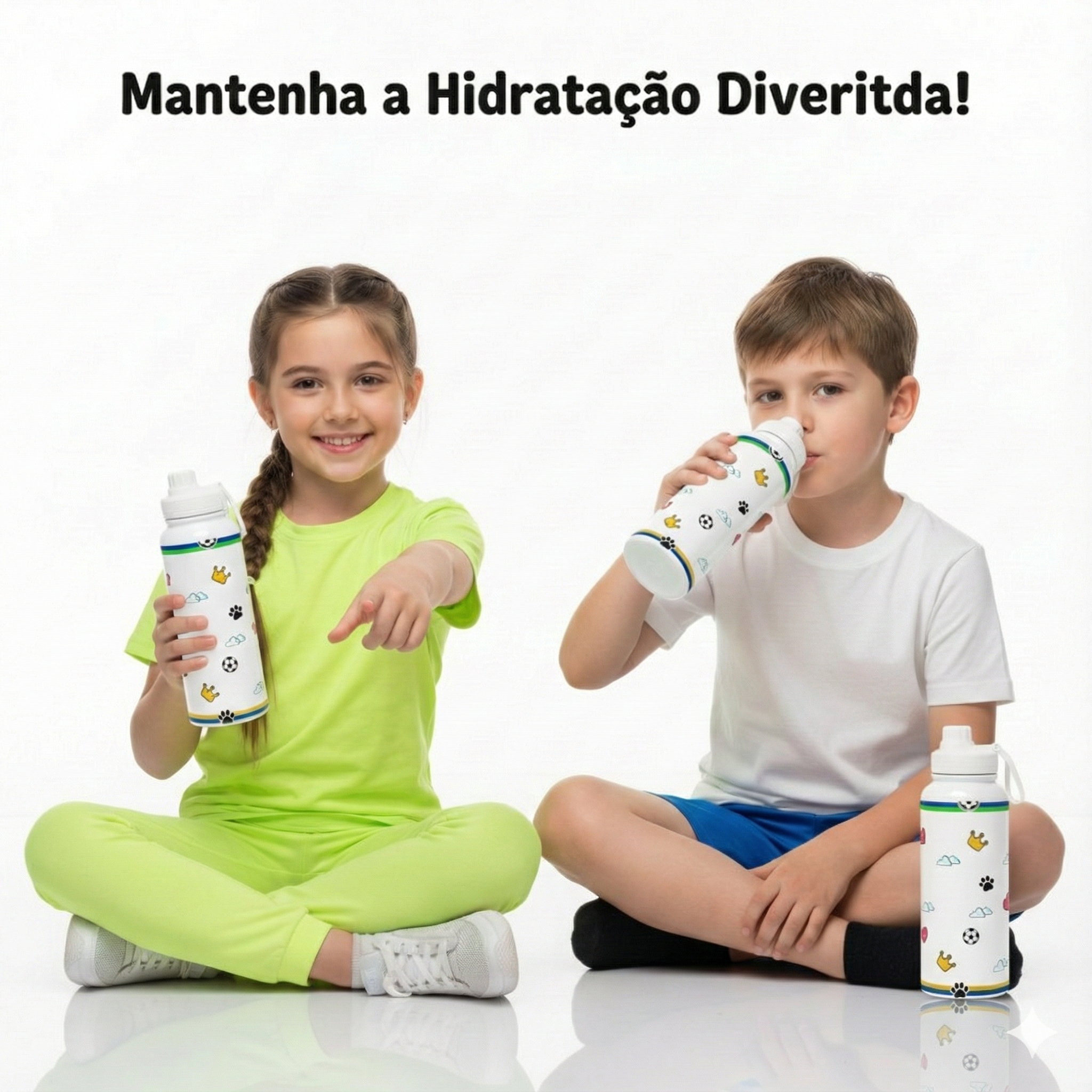 Garrafa Squeeze 650ml - Elementos DG