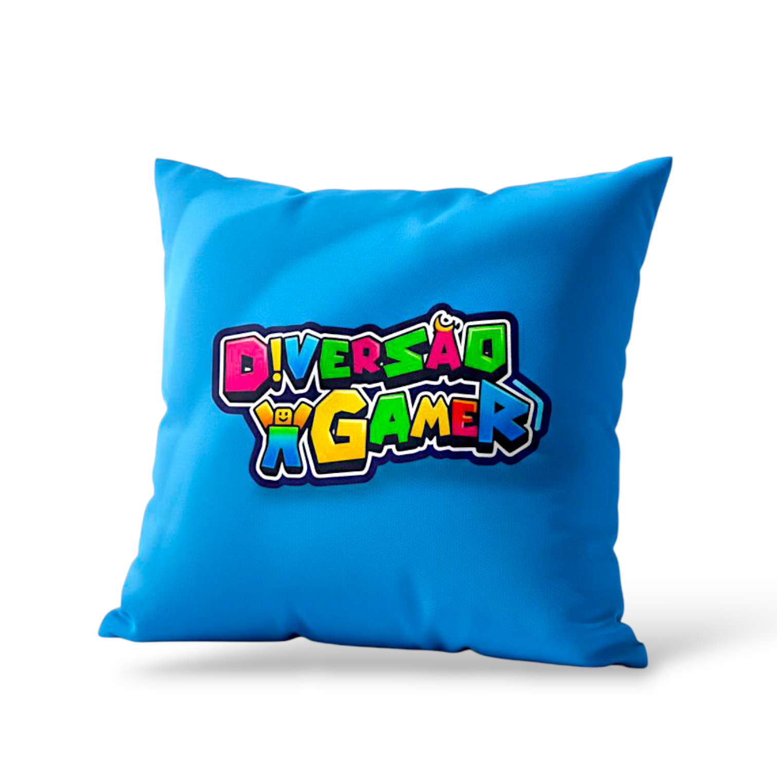 Almofada Diversão Gamer - Azul